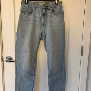 Everlane Curvy Cheeky Jeans | High-Rise Straight Leg | Light Wash